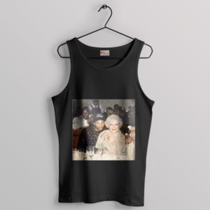 Betty White And Rapper Eazy-e Black Tank Top