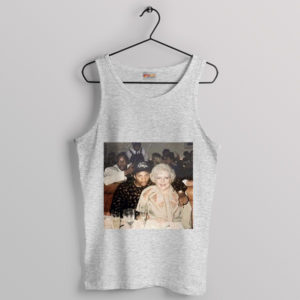 Betty White And Rapper Eazy-e Sport Grey Tank Top