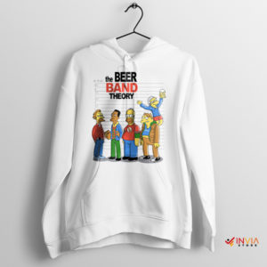 Big Bang Theory Cheers Simpsons Beer Hoodie