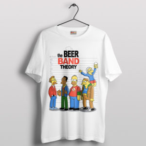 Big Bang Theory Simpsons Beer T-Shirt