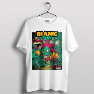 Blanka Street Fighter Sonic Face T-Shirt