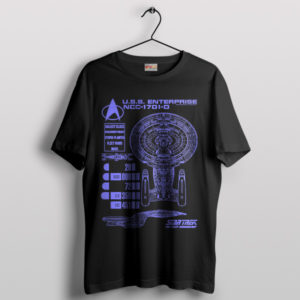 Blueprints of the Future USS Enterprise T-Shirt