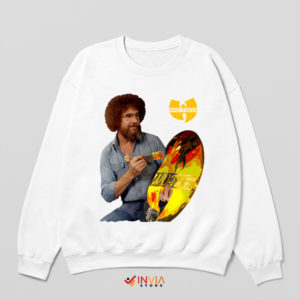 Bob Ross Meme Wu Tang Clan Sweatshirt