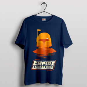 Boba Fett in Empire Strikes Back Navy T-Shirt