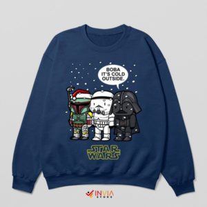 Boba, Trooper, Vader Galactic Cold Navy Sweatshirt