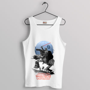 Bonaparte Darth Vader Crossing the Alps White Tank Top