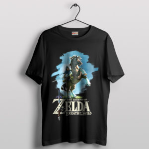 Botw 2 Link Legend of Zelda Merch Black T-Shirt