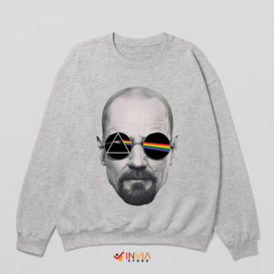 Breaking Bad Meets Pink Floyd Sport Grey Sweatshirt