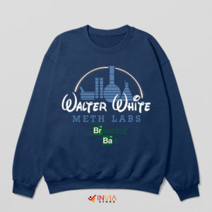 Breaking Bad Walter Disney Symbol Navy Sweatshirt