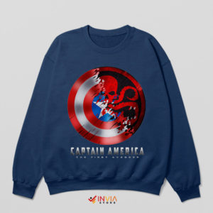 Captain America Hail Hydra Shield Sweatshirt