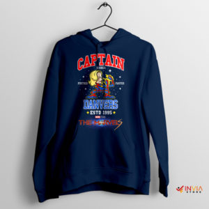 Captain Marvel Danvers Fighting Irish Navy Hoodie