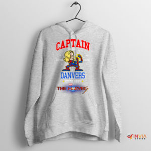 Captain Marvel Danvers Fighting Irish Sport Grey Hoodie