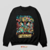 Cartoon Avengers 90s Characters Sweatshirt