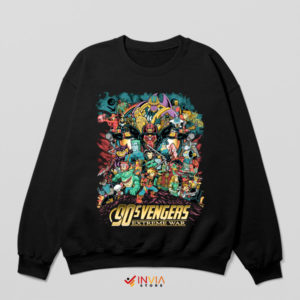 Cartoon Avengers 90s Characters Sweatshirt