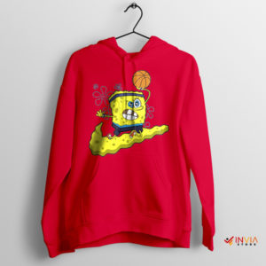 Cartoon Fan Apparel SpongeBob Nike Red Hoodie