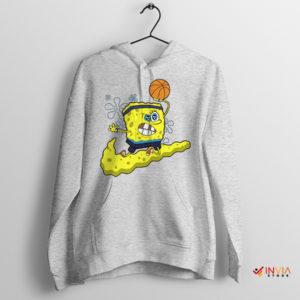 Cartoon Fan Apparel SpongeBob Nike Sport Grey Hoodie