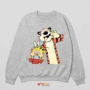 Cartoon Magic by Bill Watterson Sport Grey Sweatshirt