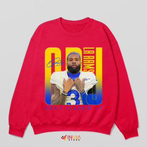 Catch the Spirit Odell Beckham Jr Red Sweatshirt