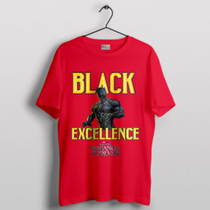 Celebrate Black Excellence In Wakanda Red T-Shirt