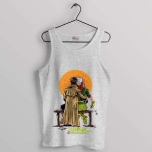 Celebrate Love Rogue and Gambit Moon Sport Grey Tank Top