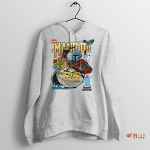 Cereal Galactic Flavor Mandalorian Sport Grey Hoodie