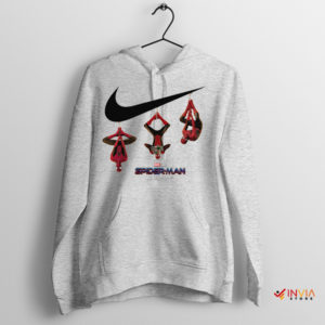 Check the Spider-Verse Nike Spider-Man Sport Grey Hoodie