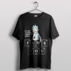 Chemistry Rick Sanchez Elements Table T-Shirt