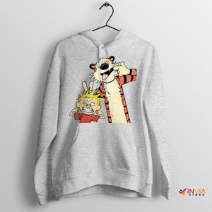 Childhood Memories Bill Watterson Sport Grey Hoodie