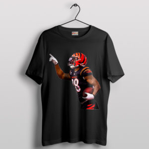 Cincinnati Football Fanwear Joe Mixon Black T-Shirt