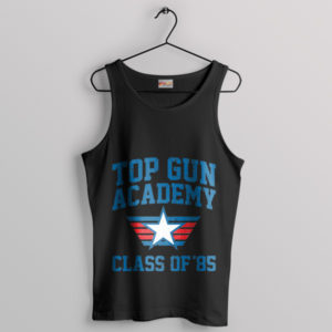 Classic Academy Top Gun Class 85 Black Tank Top