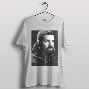 Classic Drake Elegance Signature Sport Grey T-Shirt