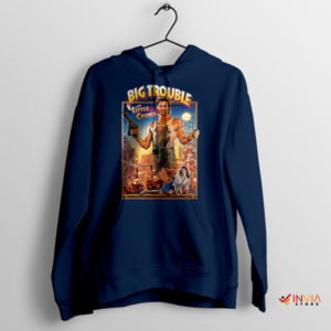 Classic Film Big Trouble in Little China Navy Hoodie