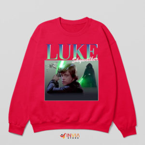 Classic Luke Skywalker Tribute Red Sweatshirt