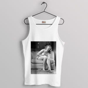 Classic Marilyn Monroe Dress White Tank Top