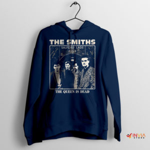 Classic The Smiths The Queen is Dead Navy Hoodie