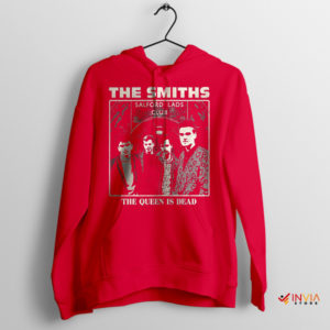 Classic The Smiths The Queen is Dead Red Hoodie