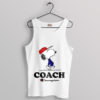 Coaching with a Smile Coach Snoopy Tank Top