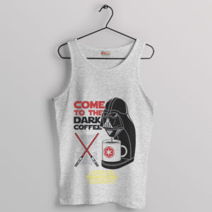 Coffee Fueling the Dark Side Sport Grey Tank Top