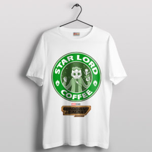 Coffee Quest with Star-Lord Guardians T-Shirt