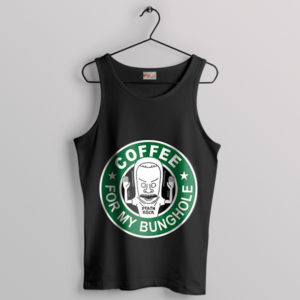 Coffeehouse Symbol Beavis and Butt-Head Black Tank Top