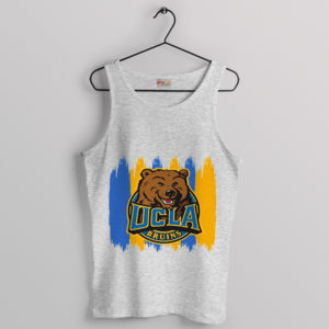 Colors Art Football UCLA Bruins Sport Grey Tank Top