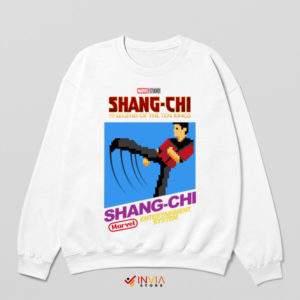 Comic NES Nintendo Shang-Chi White Sweatshirt