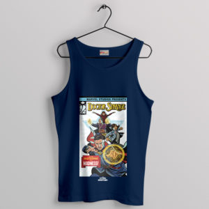 Comic Sorcery Doctor Strange Multiverse Navy Tank Top