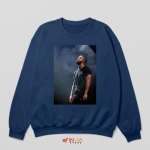 Connect with Drake Music Merch Navy Sweatshirt