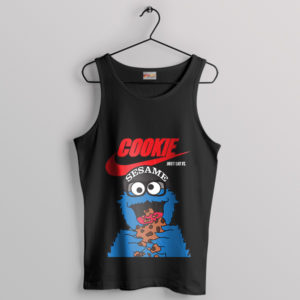 Cookie Monster Eat Graphic Nike Black Tank Top