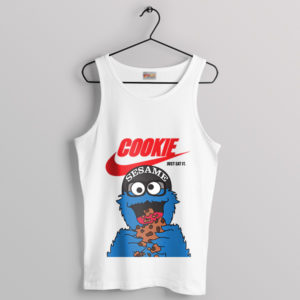 Cookie Monster Eat Graphic Nike Tank Top