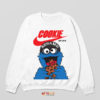 Cookie Monster Eating Nike Graphic Sweatshirt