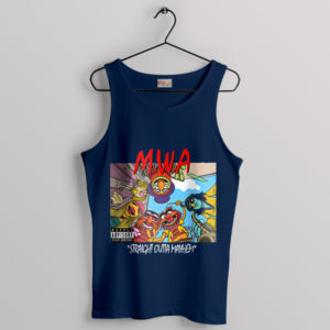 Crazy Muppets Mayhem Straight Outta Navy Tank Top