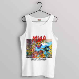 Crazy Muppets Mayhem Straight Outta White Tank Top