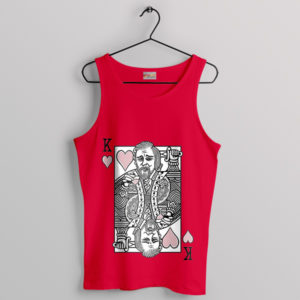 Cry Leo DiCaprio King Cards Red Tank Top